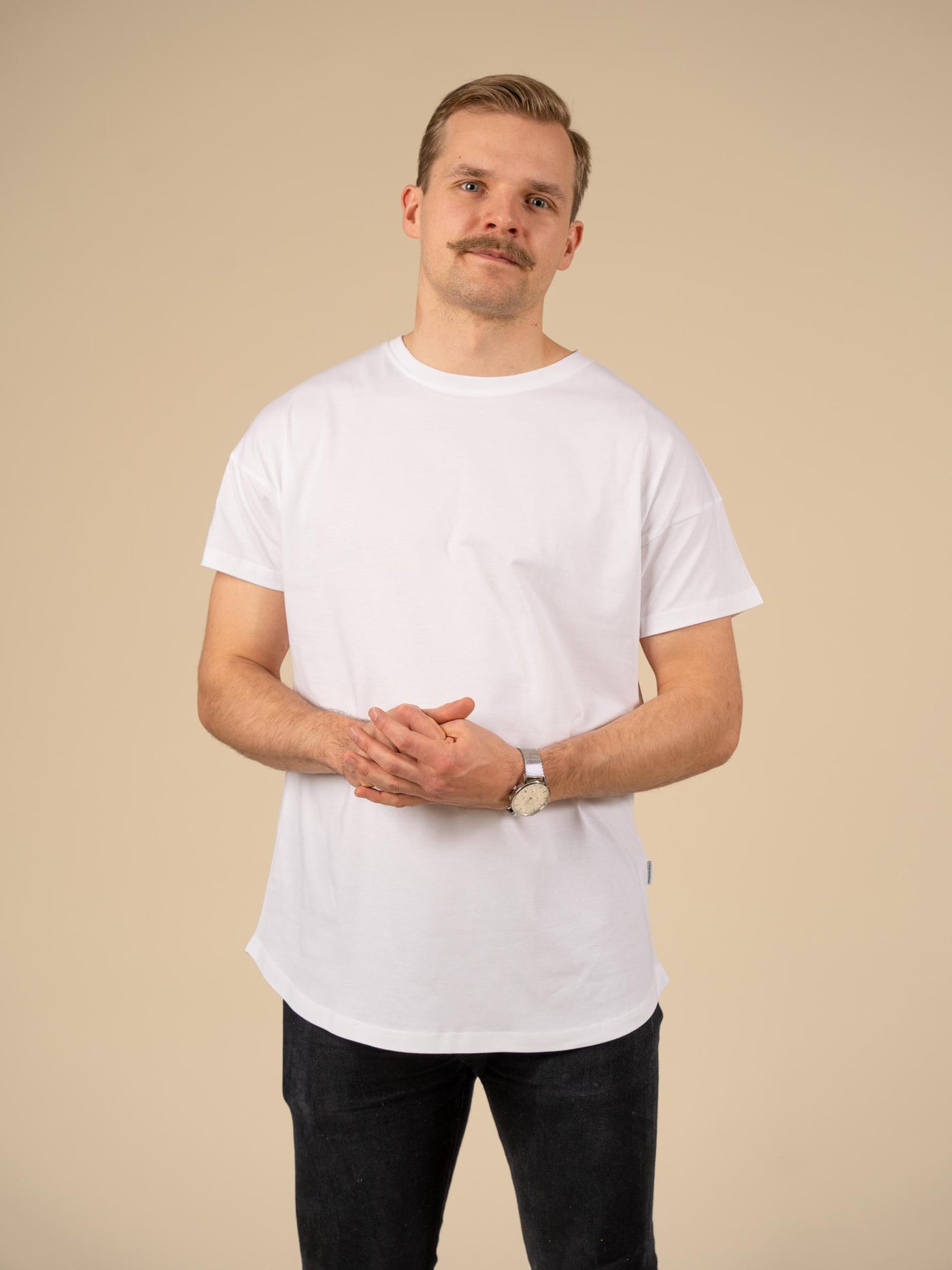 Toive T-paita pitkä, valkoinen