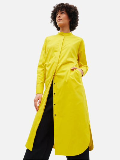 Architect Dress, Saffron Yellow