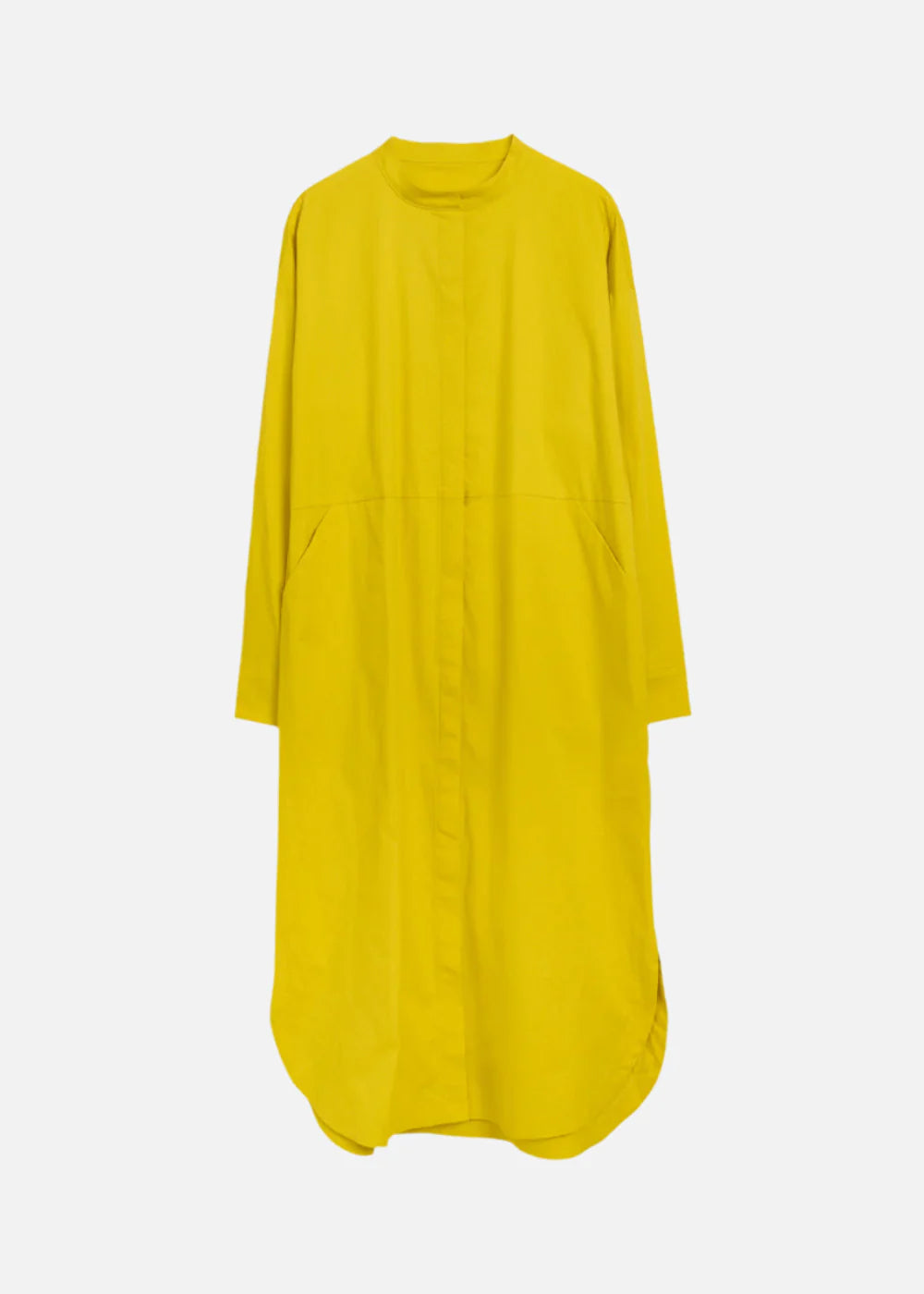Architect Dress, Saffron Yellow