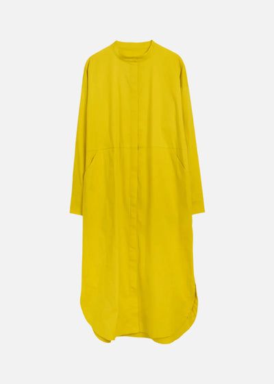 Architect Dress, Saffron Yellow