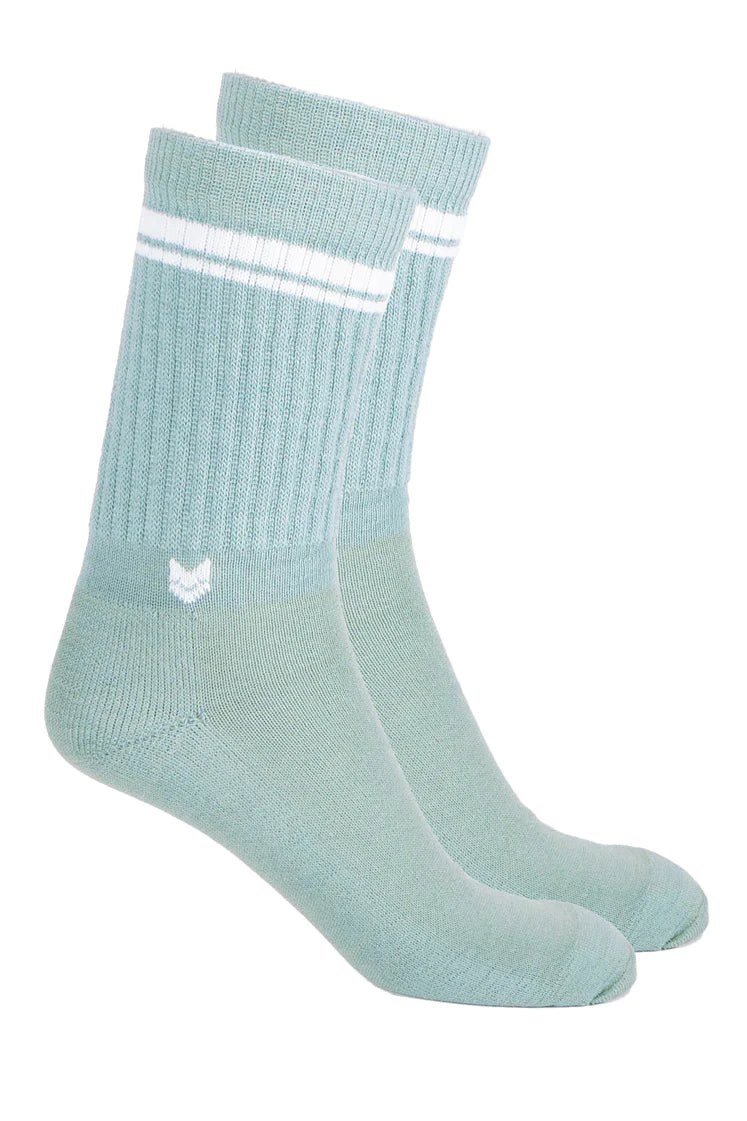 Vai-ko Crew Sock, Aloe Green
