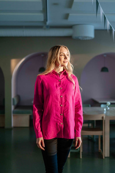 Chloe Shirt, Candy Pink
