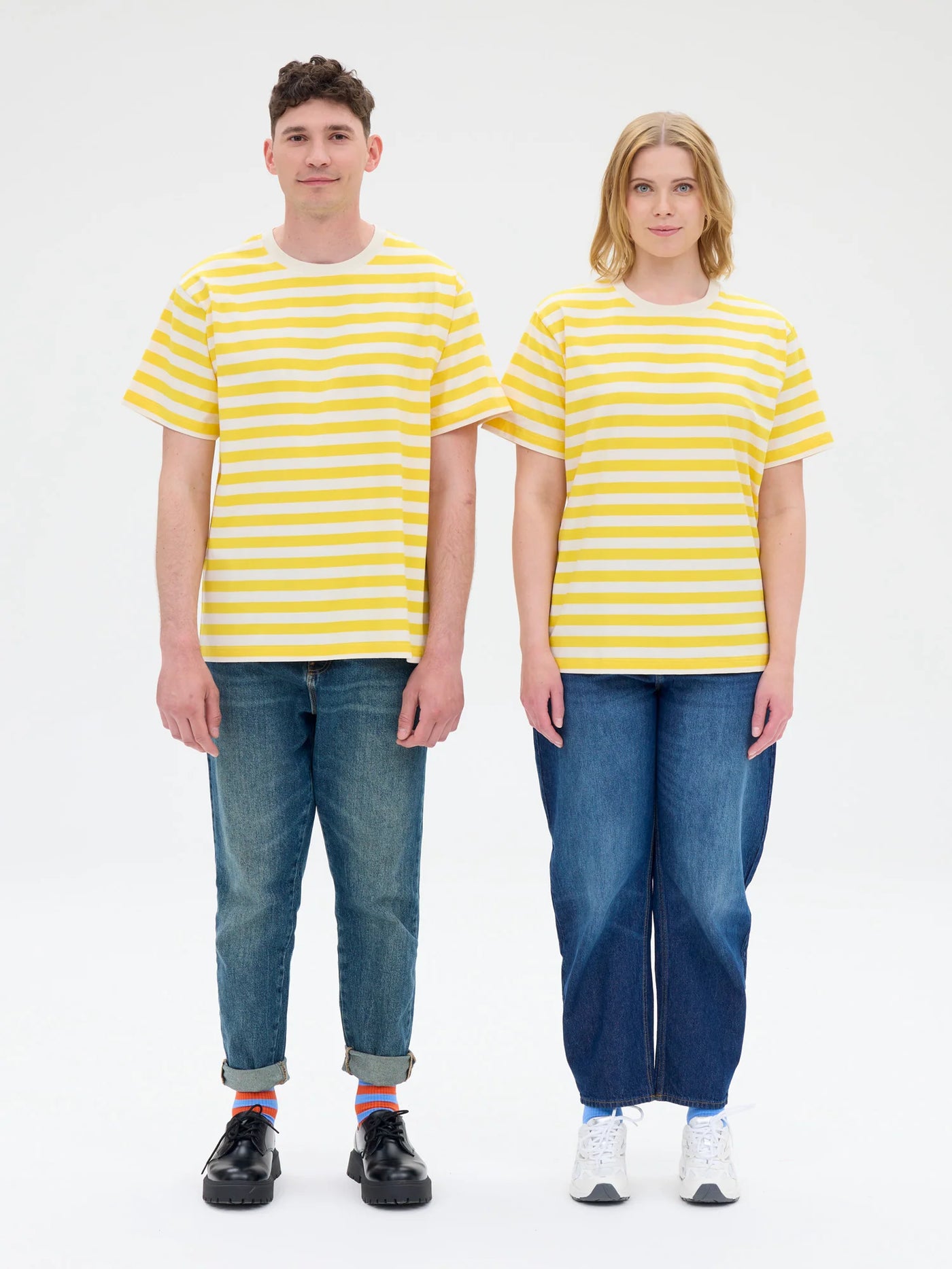Unisex T-paita, Novato, Keltainen