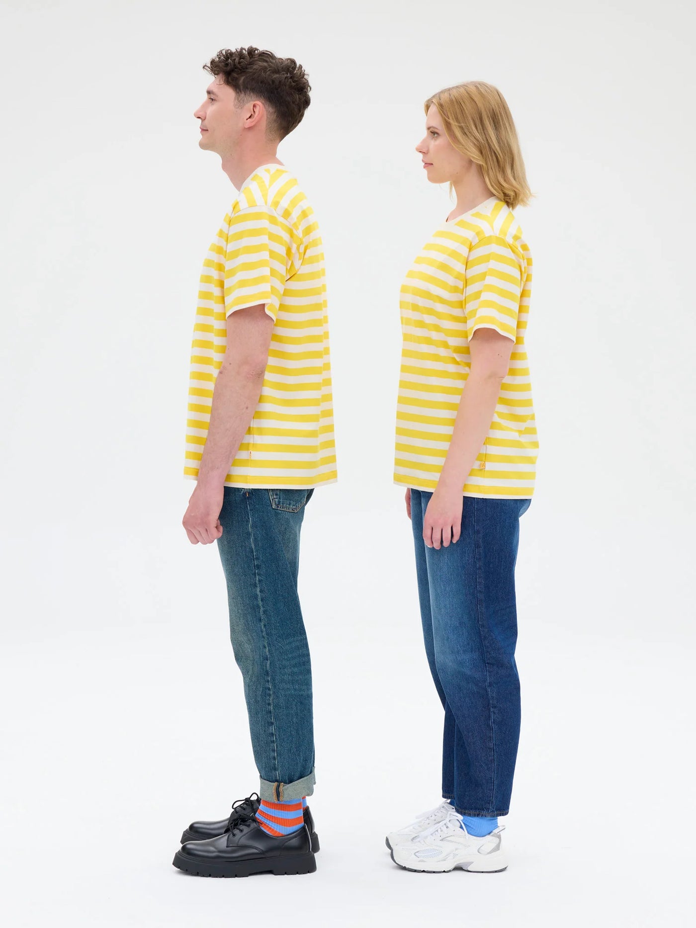 Unisex T-paita, Novato, Keltainen