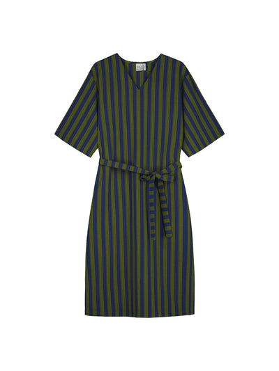 Stripy Seersucker Dress