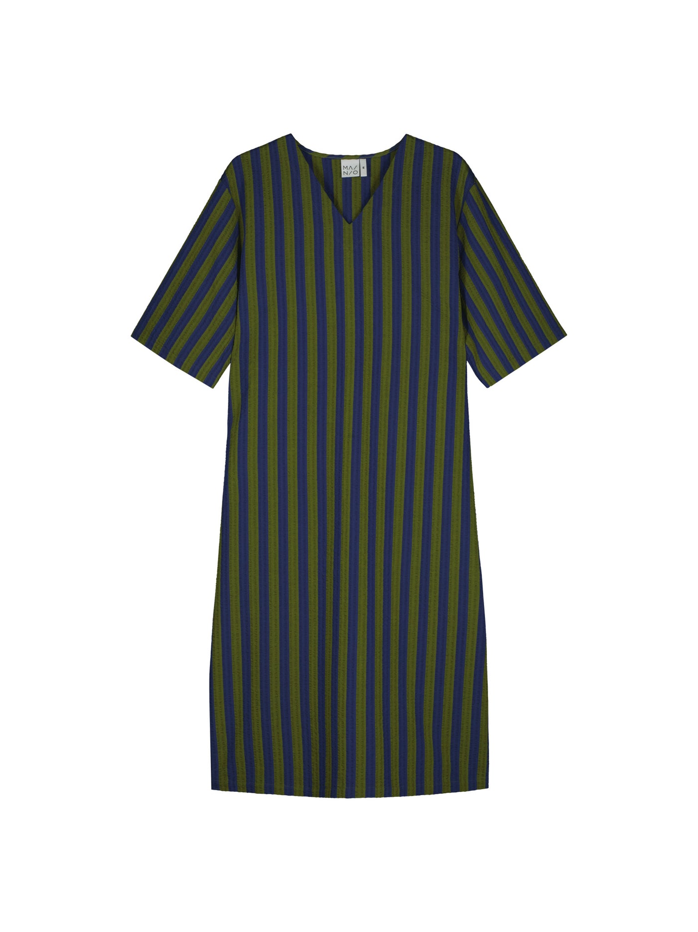 Stripy Seersucker Dress