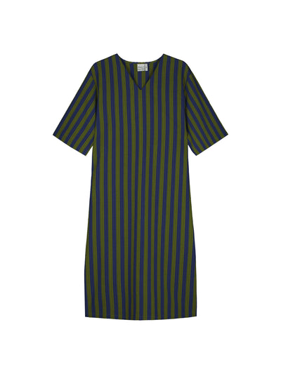 Stripy Seersucker Dress