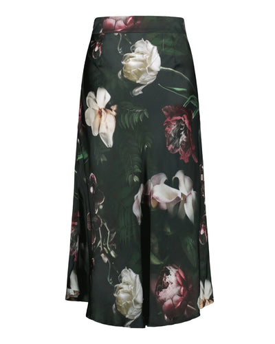 Classic Midi Skirt, Noir