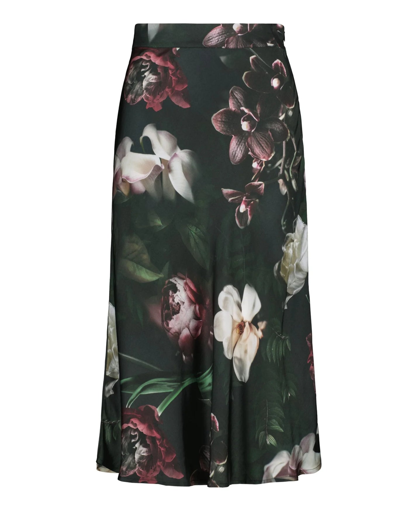 Classic Midi Skirt, Noir