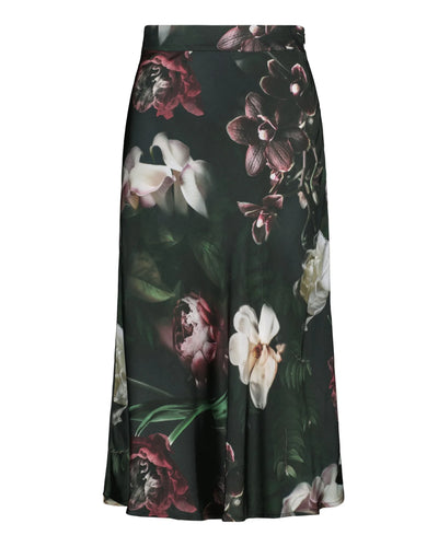 Classic Midi Skirt, Noir