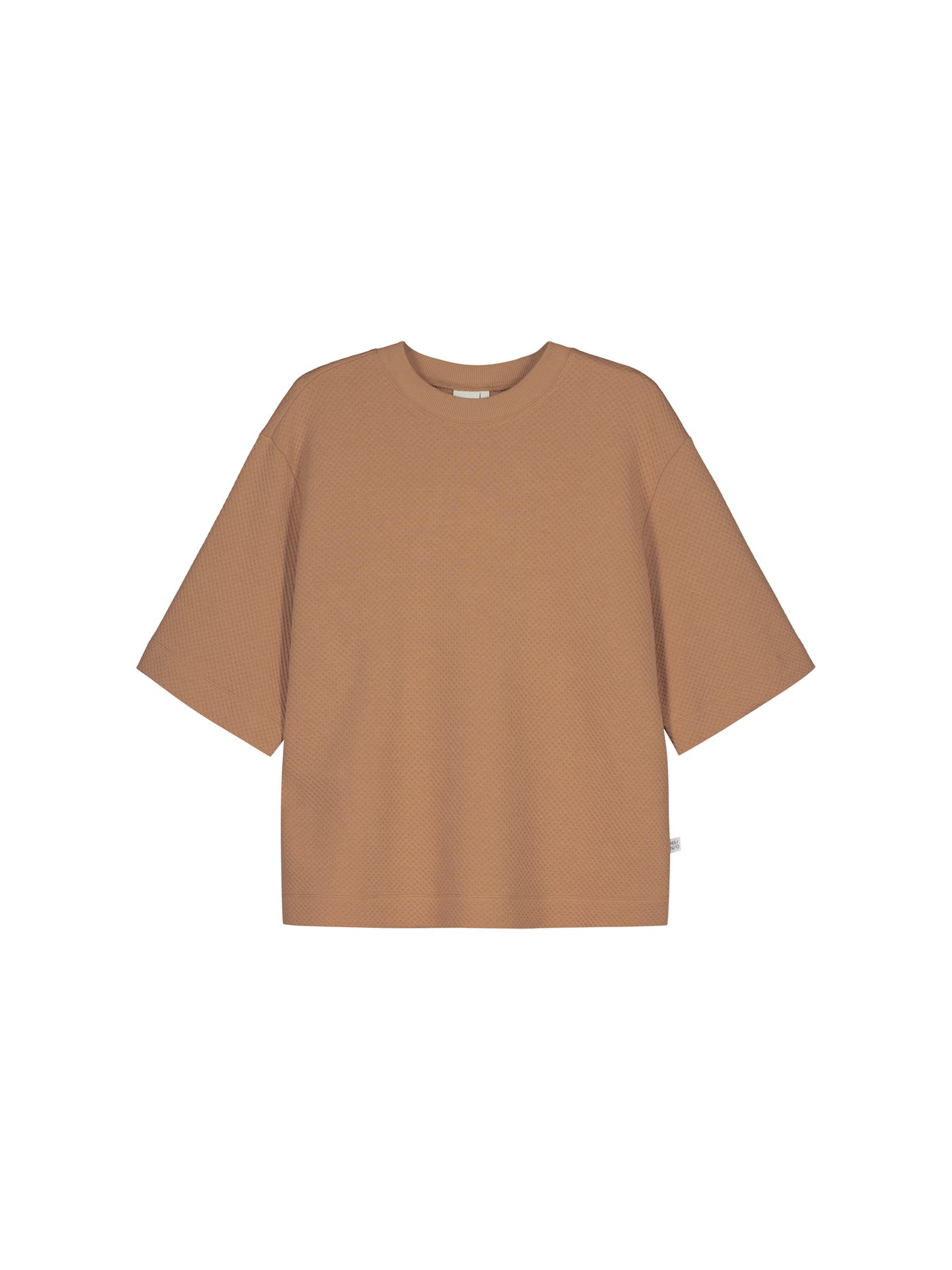 Honeycomb T-shirt, Mocha