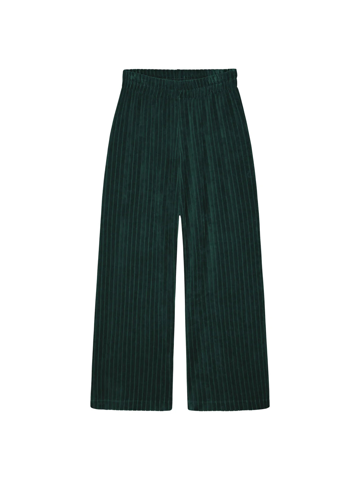 Velour Rib Pants, Dark Sea
