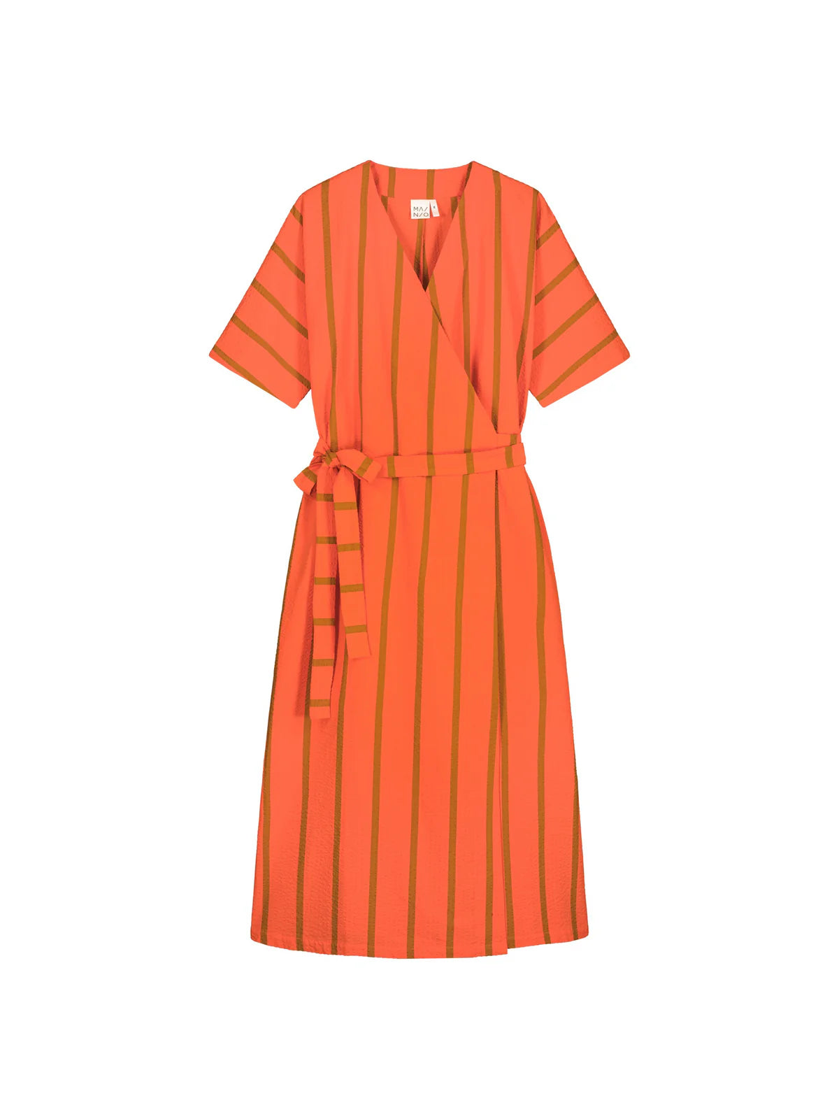 Seersucker Wrap Dress, Scarlett