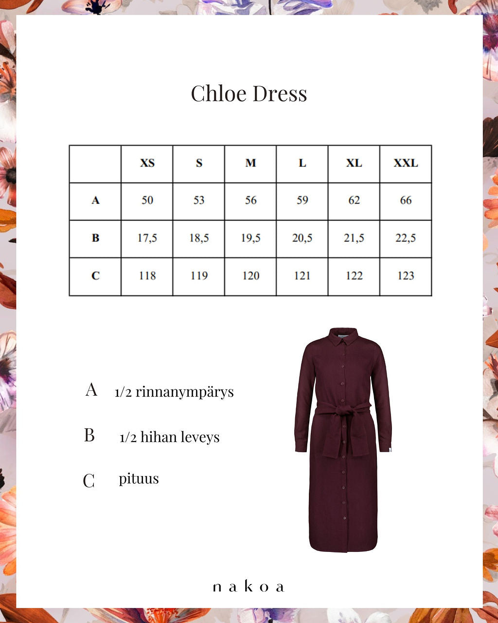 Chloe Dress Linen, Merlot