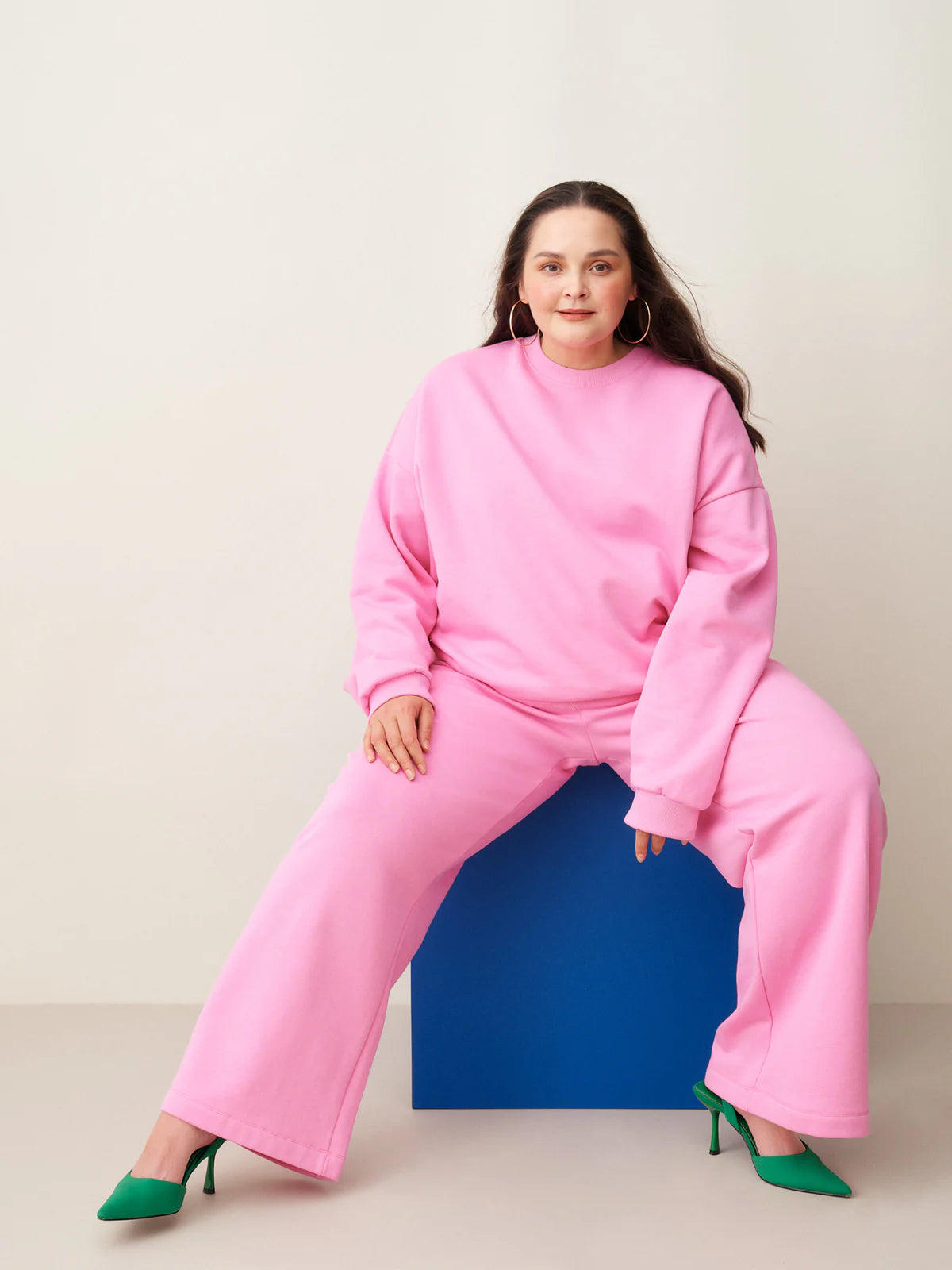 Superpower Sweatshirt, Pink