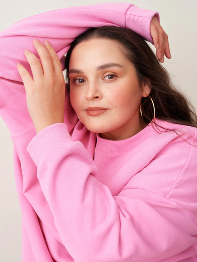 Superpower Sweatshirt, Pink