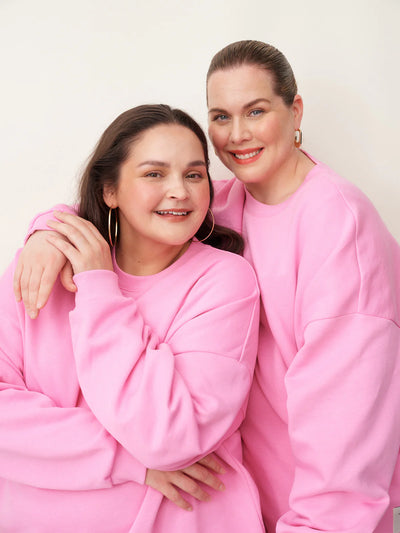 Superpower Sweatshirt, Pink