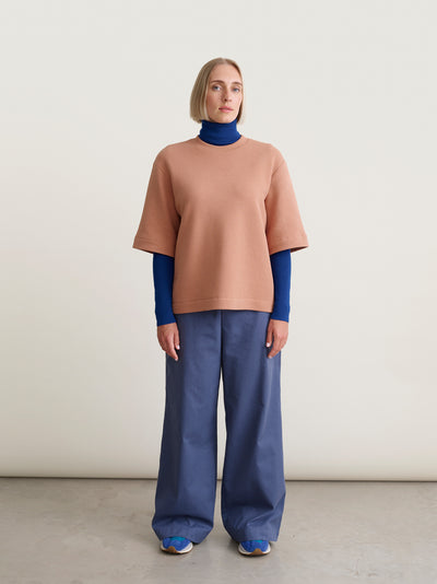 Honeycomb T-shirt, Mocha