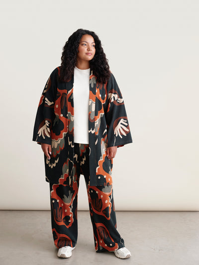 Seashell Jacquard Pants