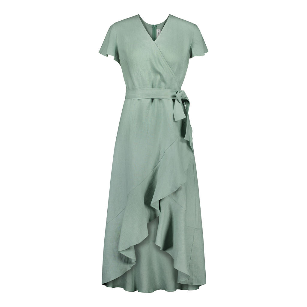 Annika Dress, Desert Sage