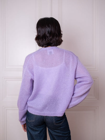 Cardigan V, Lavender Lush