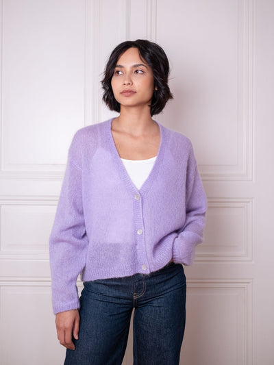 Cardigan V, Lavender Lush