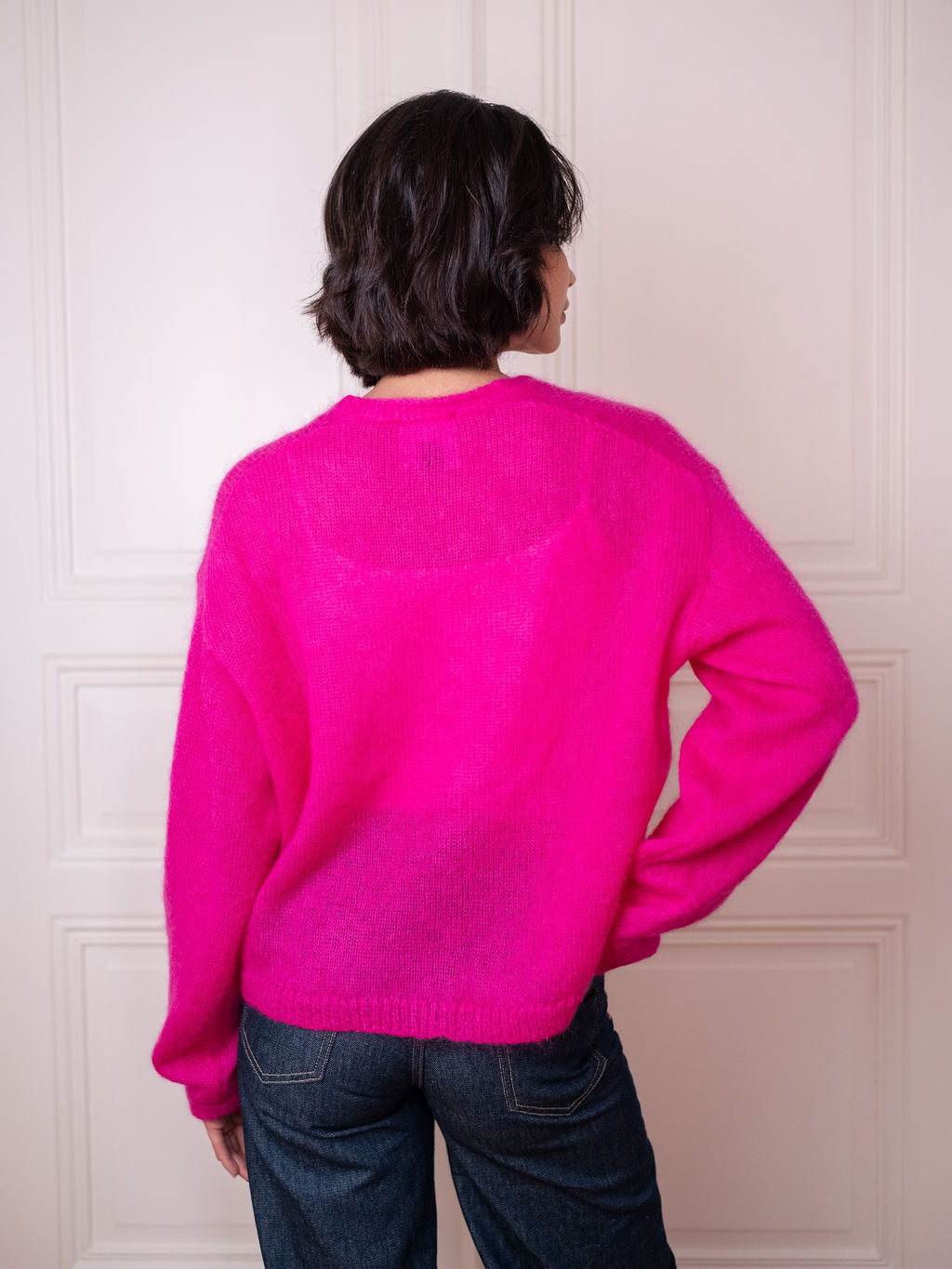 Cardigan V, Think Pink