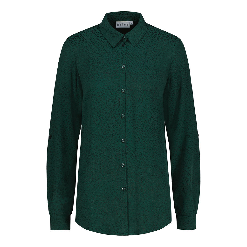 Chloe Shirt, Emerald