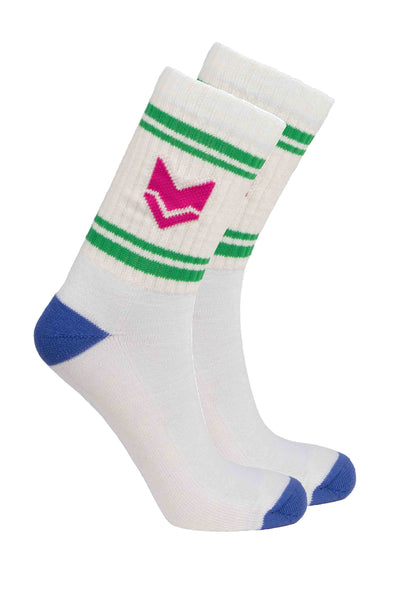 Colour Block Crew Sock, Dragon Fruit Mix