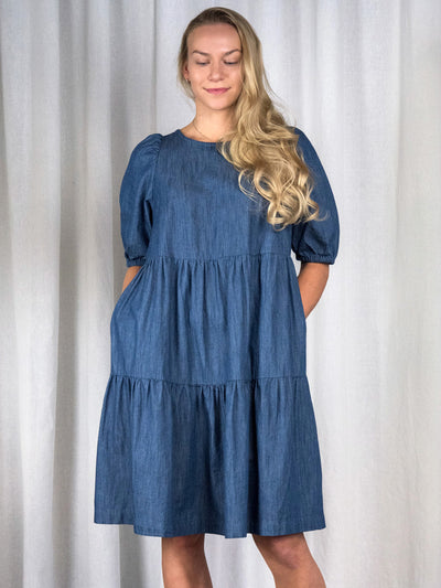 Irene Puuvillamekko, Denimsininen