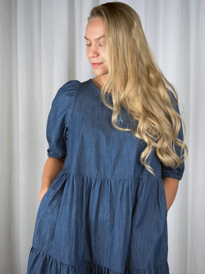 Irene Puuvillamekko, Denimsininen