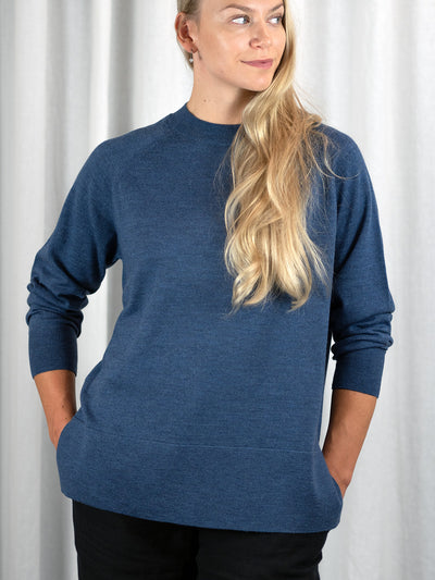 Jolie Merinovillapusero, Denim