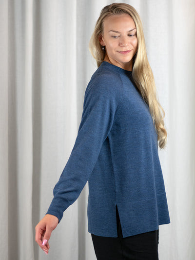 Jolie Merinovillapusero, Denim