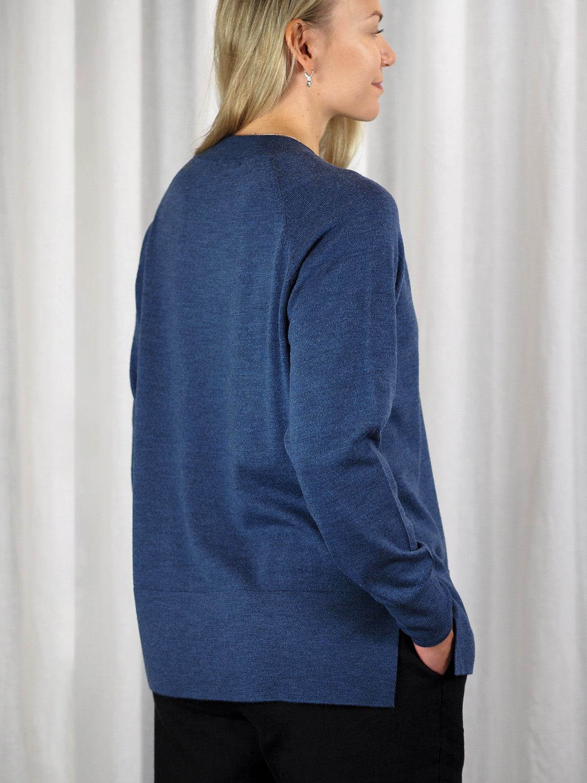 Jolie Merinovillapusero, Denim