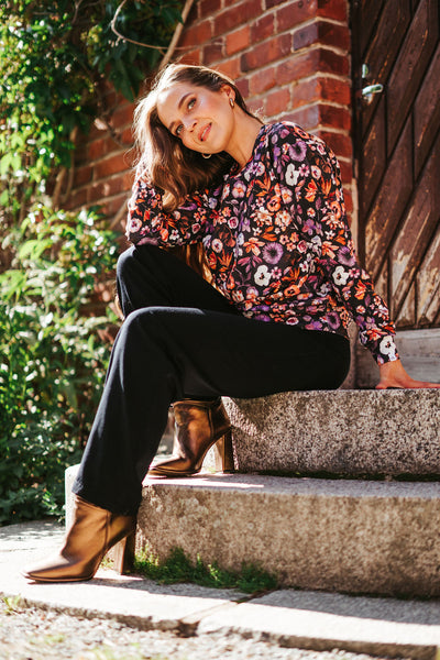 Casual Chic Shirt, Violettes