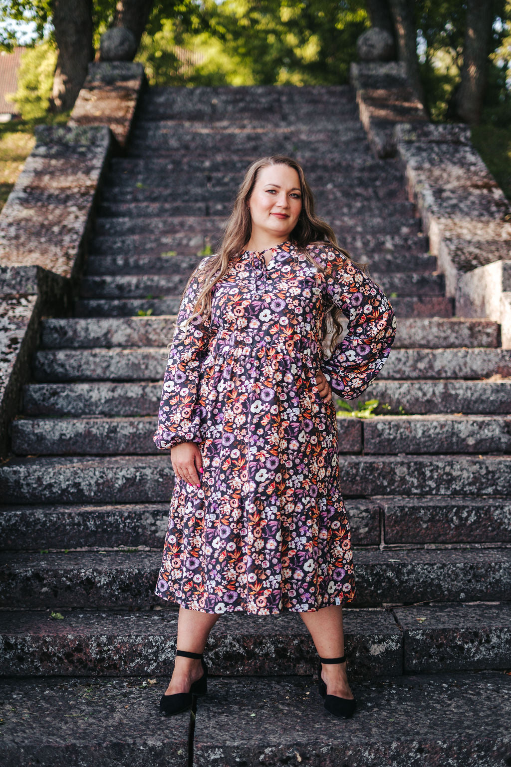 Ulrika Dress, Violettes