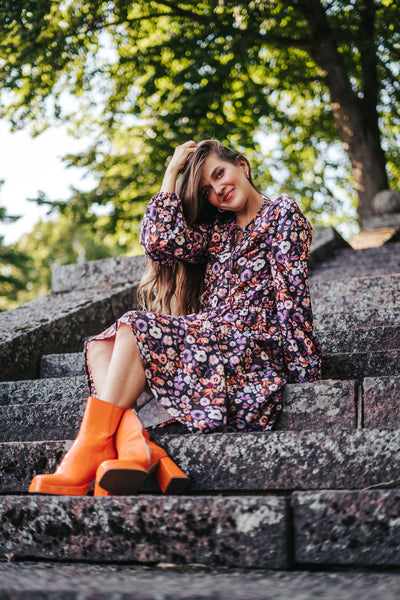 Ulrika Dress, Violettes
