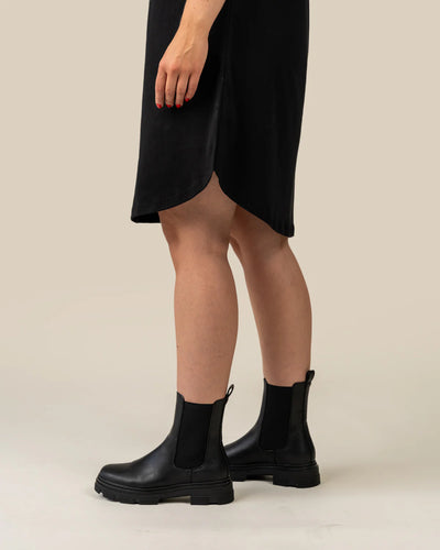 Noki T-paitamekko, Musta