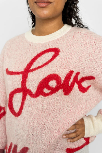 Tintti Love Mohair, Valkoinen/Punainen