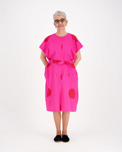 Elegance Iso Tatti pinkki/punainen