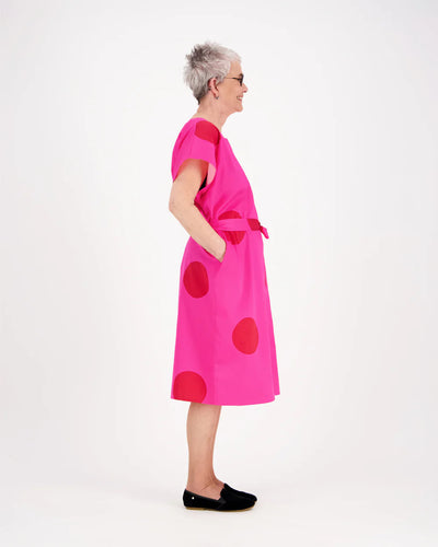 Elegance Iso Tatti pinkki/punainen