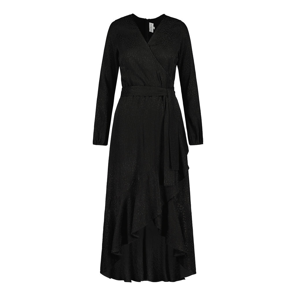 Eloise Dress, Black Leo