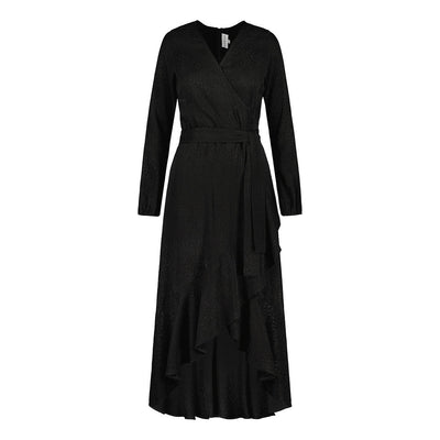 Eloise Dress, Black Leo
