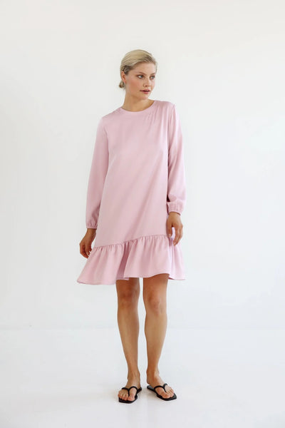 Frill Dress Rose
