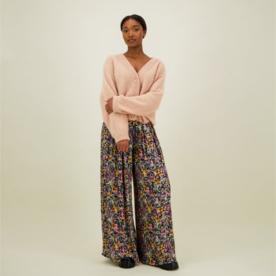Fantasy Pleated Wide Leg Pants