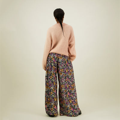 Fantasy Pleated Wide Leg Pants