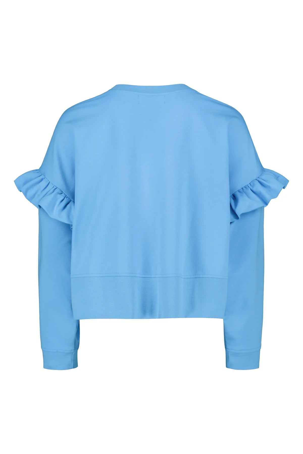 Frill Sweater, Air Blue