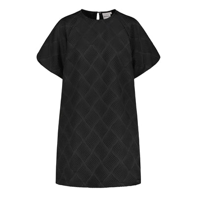 Jacquard Dress, Licorice
