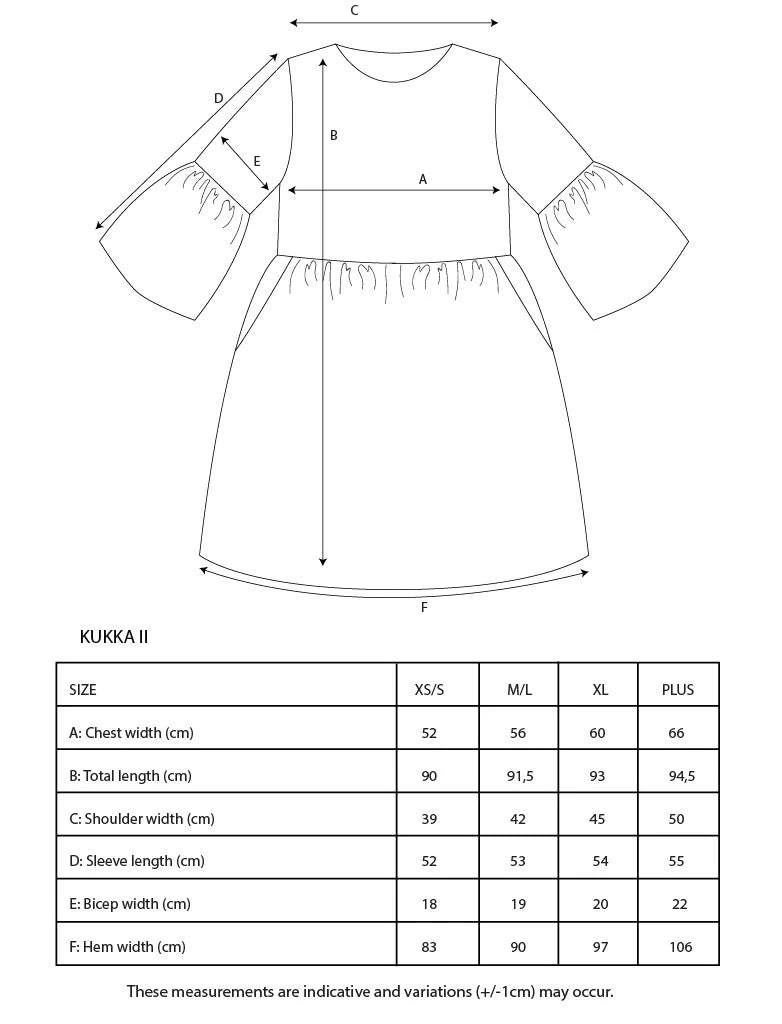 KUKKA II Love, Farkku