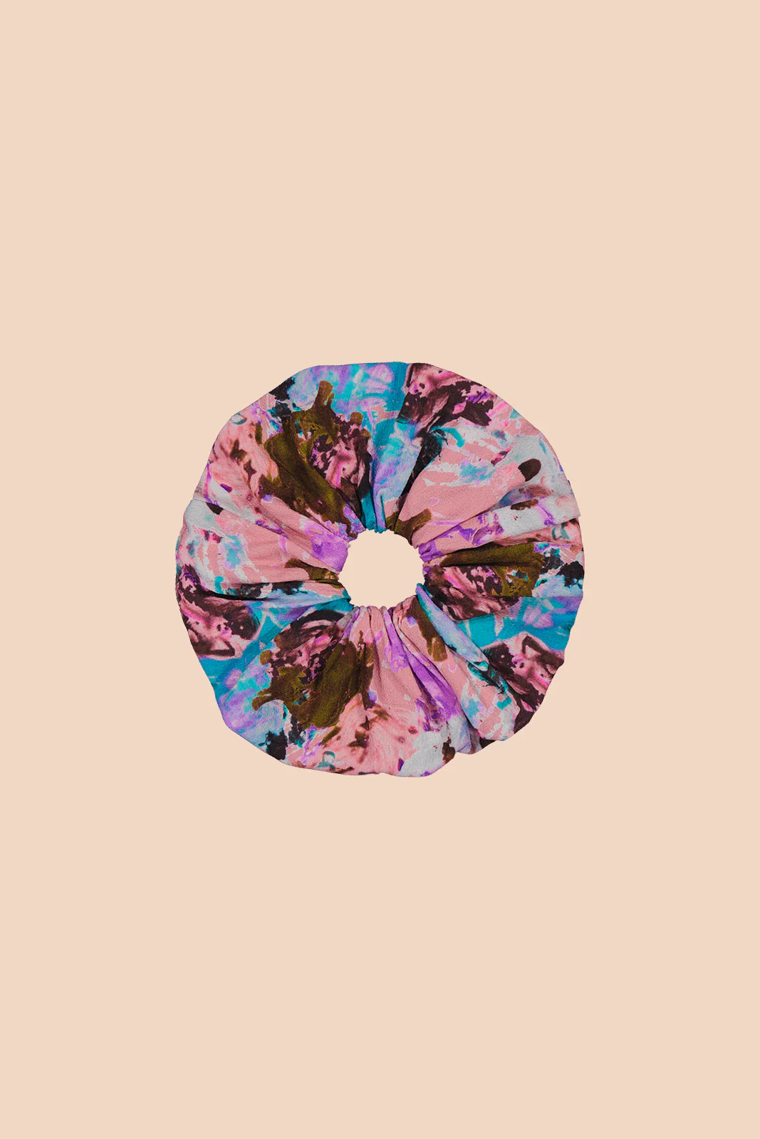 Extra Large Scrunchie, Candy Aquarelle